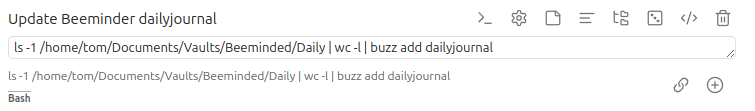 file count command